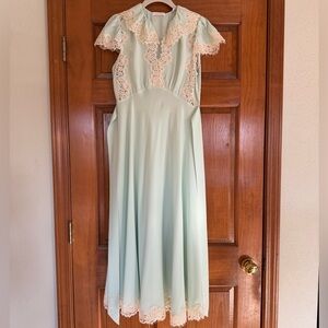 DOEN Creme De Menthe Grace Dress S